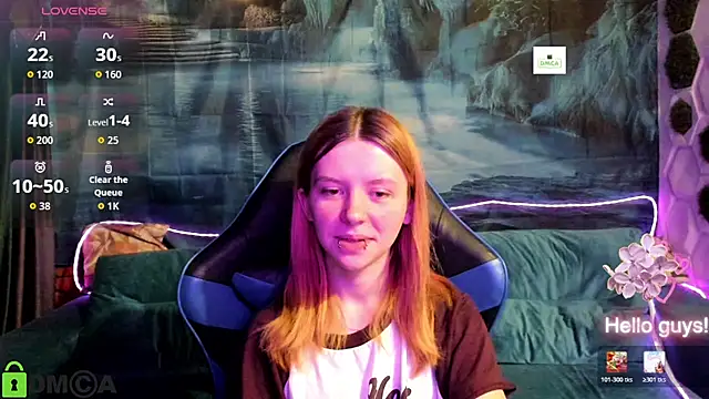CarolInWonderland online show from July 22, 7:00 am