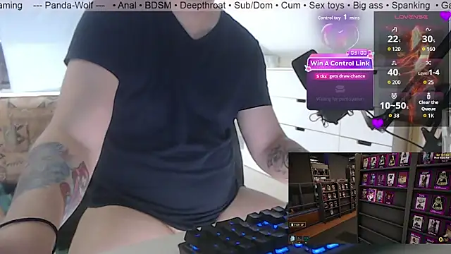 Panda-Wolf online show from June 9, 4:07 pm