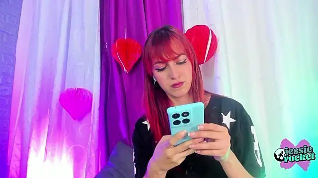 Snapshot of jessierocketx chatting on February 21, 11:50 pm jessierocketx online show from February 21, 11:50 pm