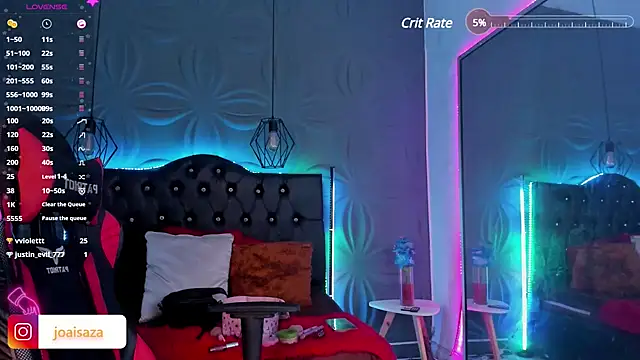 Snapshot of joaisaza chatting on December 27, 7:51 am joaisaza online show from December 27, 7:51 am