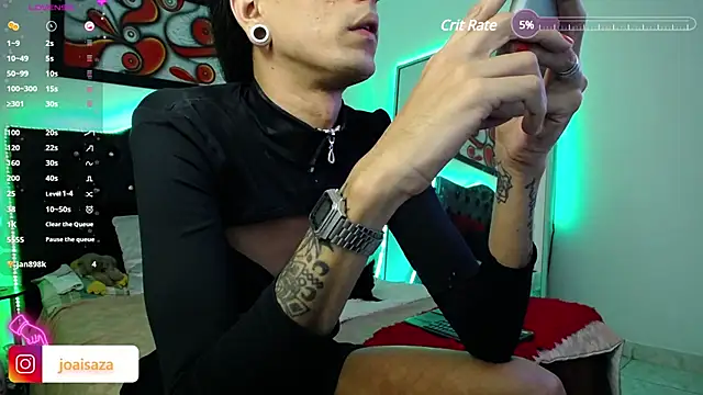 Snapshot of joaisaza chatting on March 23, 8:26 am joaisaza online show from March 23, 8:26 am