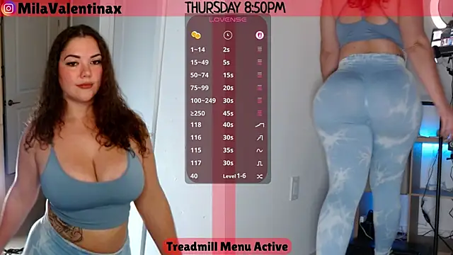 MilaValentina online show from November 7, 1:49 am