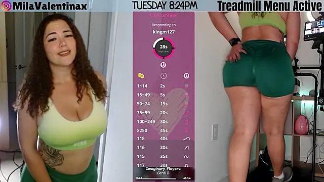 Snapshot of MilaValentina chatting on March 18, 12:25 am MilaValentina online show from March 18, 12:25 am