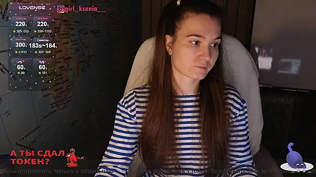 Snapshot of Girl_Ksenia chatting on February 20, 10:15 pm Girl Ksenia online show from February 20, 10:15 pm
