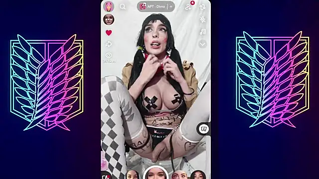 Snapshot of Judig chatting on February 14, 9:56 am Judig online show from February 14, 9:56 am