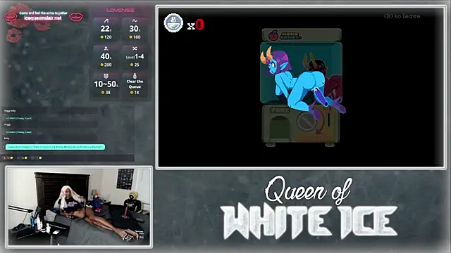 QueenofWhiteIce online show from March 26, 2:39 am