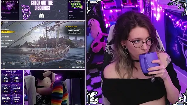 AnneSao online show from February 6, 12:15 am