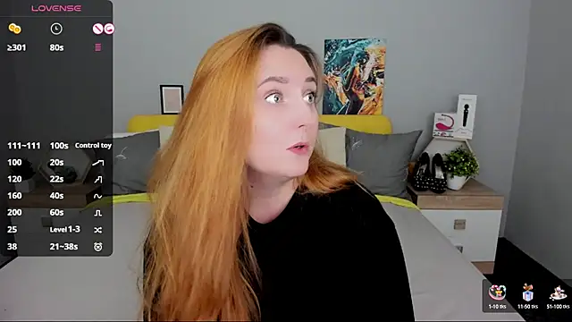 Snapshot of BabeLessi chatting on October 5, 5:33 pm BabeLessi online show from October 5, 5:33 pm