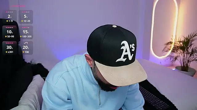 Snapshot of the_lucky_men__ chatting on February 13, 3:39 am the lucky men online show from February 13, 3:39 am