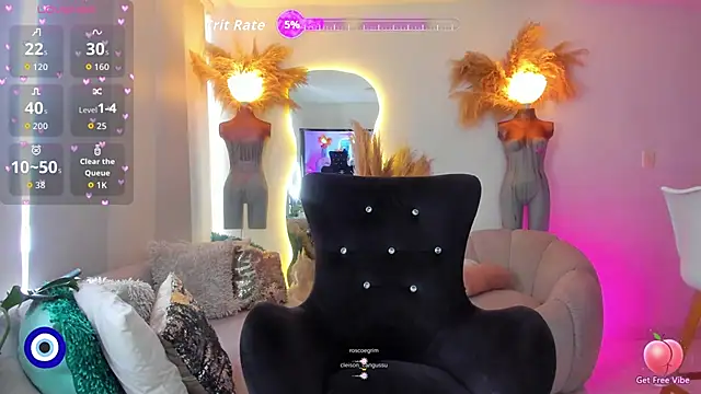 Angel Peach online show from May 4, 1:40 pm