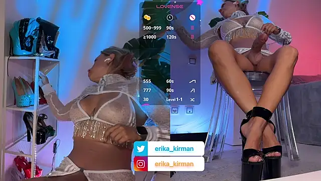 Erika Kirman online show from July 11, 9:12 am