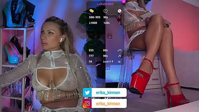 Erika Kirman online show from July 28, 3:21 pm