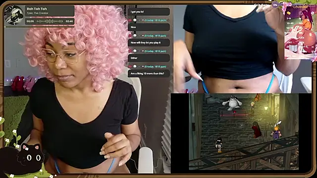 Snapshot of Cheybaaee chatting on March 15, 5:30 pm Cheybaaee online show from March 15, 5:30 pm