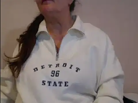 Snapshot of Hottie-Mom chatting on January 4, 6:30 pm Hottie-Mom online show from January 4, 6:30 pm