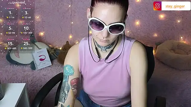 Ginger Stay online show from January 2, 8:35 pm