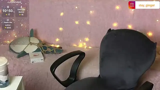 Ginger Stay online show from January 13, 9:19 am