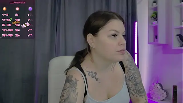 Raven Luna online show from December 19, 7:18 am