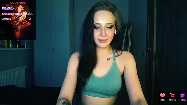 Snapshot of AliceTurnOn chatting on April 2, 9:34 pm AliceTurnOn online show from April 2, 9:34 pm