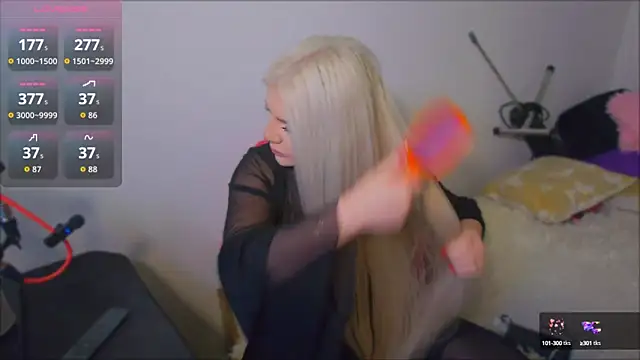 ParadiseRose online show from October 10, 3:05 am