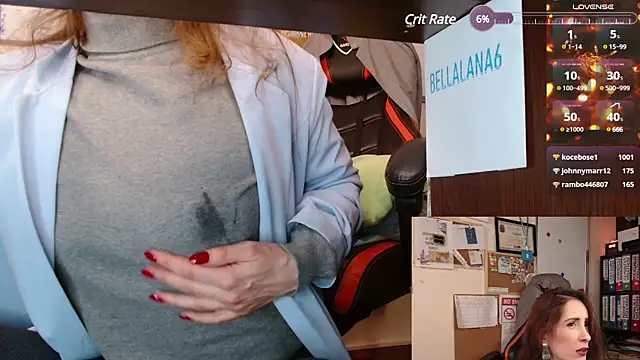Snapshot of LanaSix chatting on March 5, 5:29 pm LanaSix online show from March 5, 5:29 pm