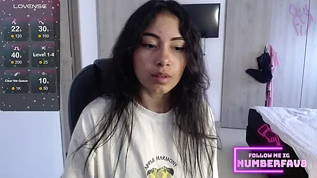 numberfav8 online show from January 4, 6:09 pm