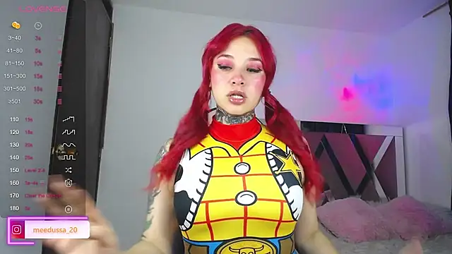 meedussa 20  online show from October 11, 6:23 am