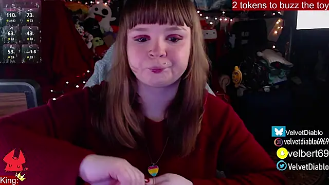 VelvetDiablo online show from January 15, 12:51 am