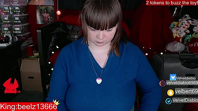 VelvetDiablo online show from January 24, 3:54 am