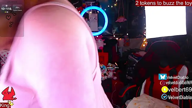 VelvetDiablo online show from February 19, 12:35 am