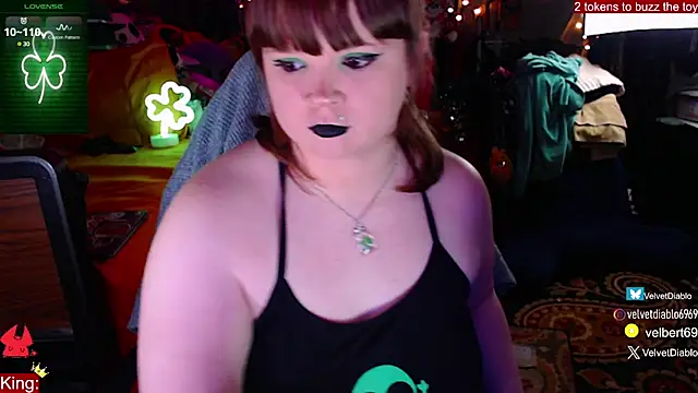 VelvetDiablo online show from March 5, 1:10 am