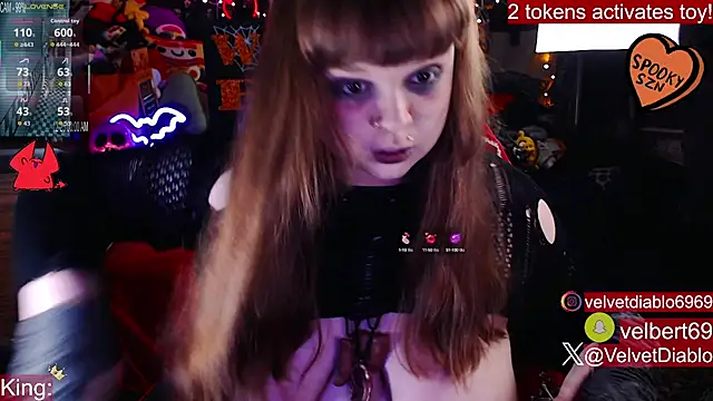 VelvetDiablo online show from October 8, 11:57 pm