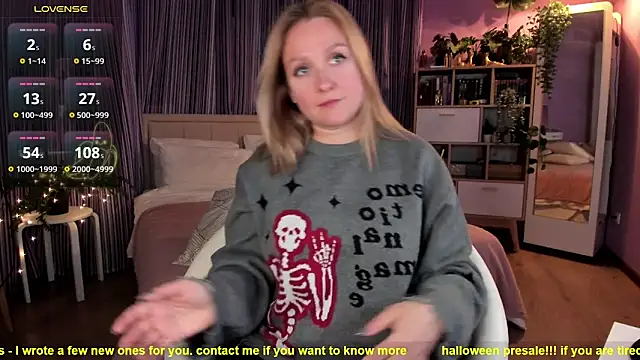 Lazy Lady online show from October 26, 10:32 am