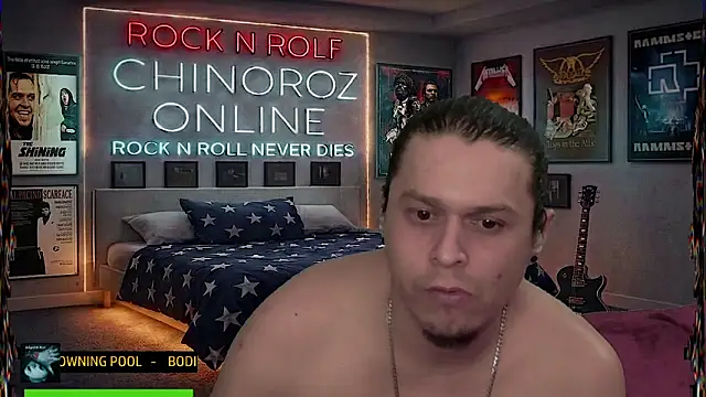 chino roz online show from May 5, 7:00 pm