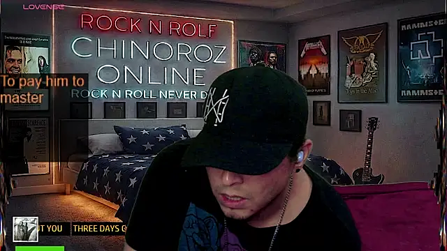 chino roz online show from May 13, 10:49 pm