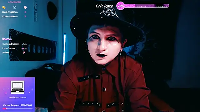 Marieblueeyes online show from March 5, 1:56 am