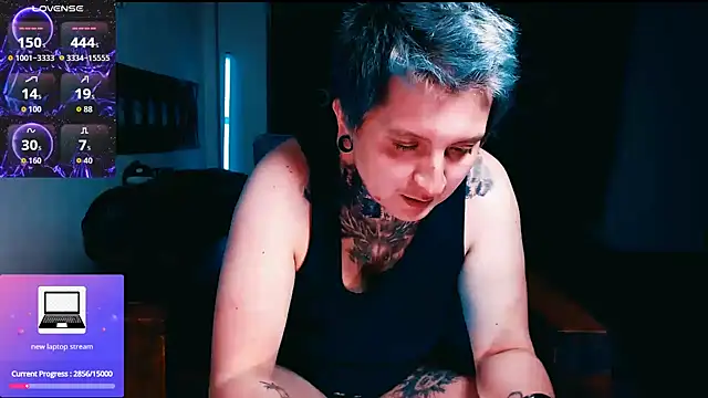 Marieblueeyes online show from March 11, 1:55 am