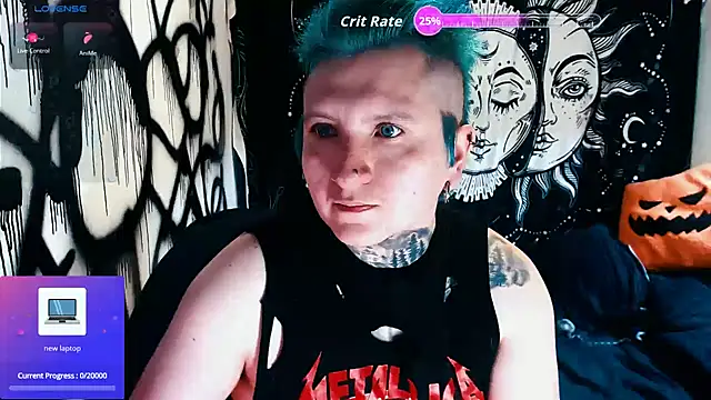 Marieblueeyes online show from April 5, 9:12 pm