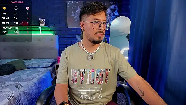 DaviidEvans  online show from July 3, 5:03 am