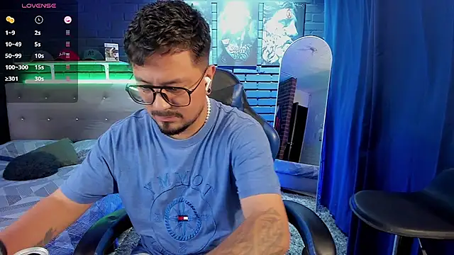 DaviidEvans  online show from July 8, 1:54 am