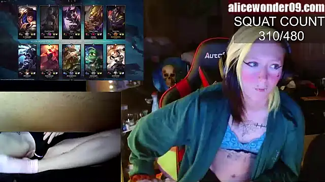 alicewonder09 online show from January 21, 5:05 am