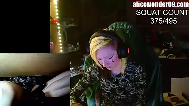 alicewonder09 online show from January 24, 5:21 am