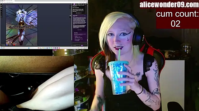 alicewonder09 online show from January 31, 4:36 am