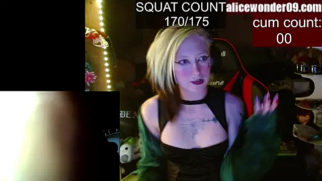 alicewonder09 online show from February 8, 8:42 am