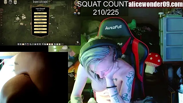 alicewonder09 online show from March 12, 5:57 am