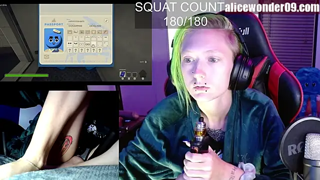 alicewonder09 online show from September 27, 5:23 am