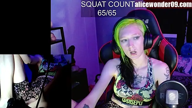 alicewonder09 online show from October 25, 4:53 am