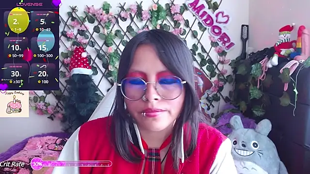 Snapshot of MidoriQuiinn chatting on December 6, 5:00 pm MidoriQuiinn online show from December 6, 5:00 pm
