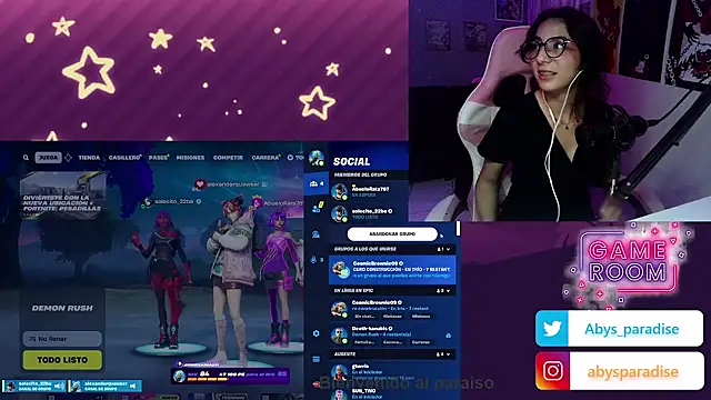 Abysparadise online show from October 19, 4:35 am