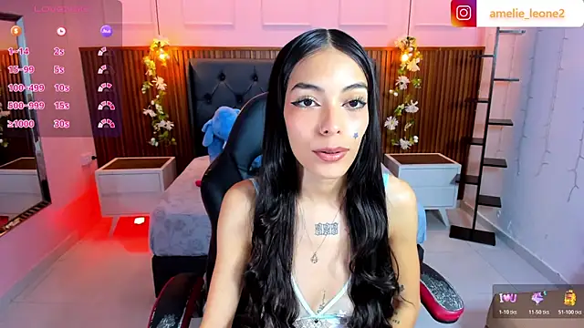 Snapshot of AMELIELEONE chatting on February 16, 12:23 pm AMELIELEONE online show from February 16, 12:23 pm