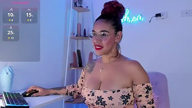 andrea lopezz  online show from March 6, 10:36 pm